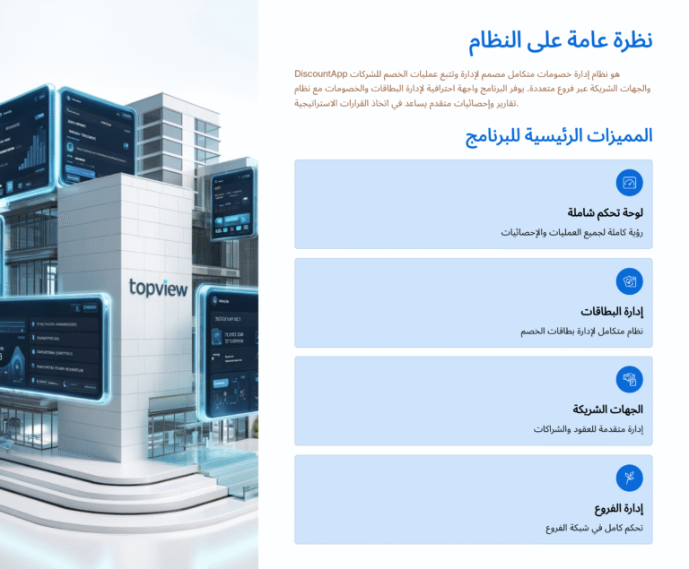 Discount Management System: System overview